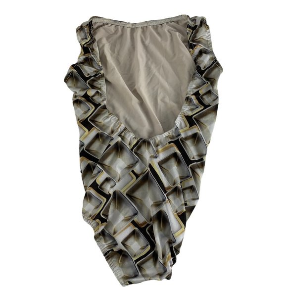 Alger Designs Small S Leotard Dance Gymnastics Gol - Picture 2 of 4